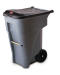 (LAVANDERIA / EQUIPO DE LIMPIEZA-Aplanchadores) Basurero con rodines RUBBERMAID HH-9W21 Basurero con rodines RUBBERMAID HH-9W21