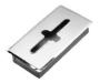 RECESSED TISSUE DISPENSER W/SNAP