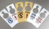 (HABITACION / BAÑO Y SPA-) DOORKNOB TAGS DOORKNOB TAGS